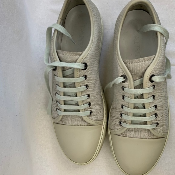 lanvin sneakers white